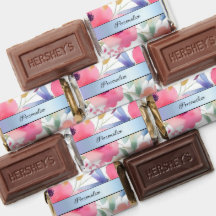 Pink Floral Monogram