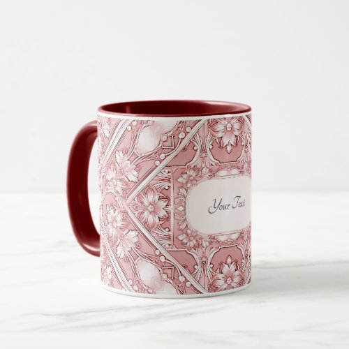 Pink Floral Mug