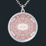 Pink Floral Necklace<br><div class="desc">Beautiful Pink Floral Necklace</div>