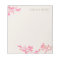 Pink Floral Notepad