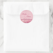 Pink Floral Paisley Envelope Seal (Bag)