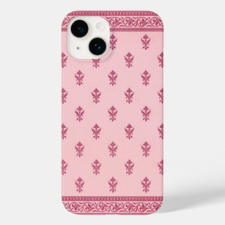 Pink Floral Pattern Case-Mate iPhone 14 Case