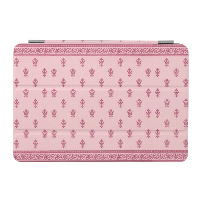 Pink Floral Pattern iPad Mini Cover (Horizontal)