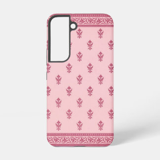 Pink Floral Pattern Samsung Galaxy S22 Case