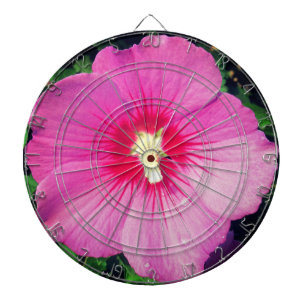 Pink Floral Photography  Dart Board