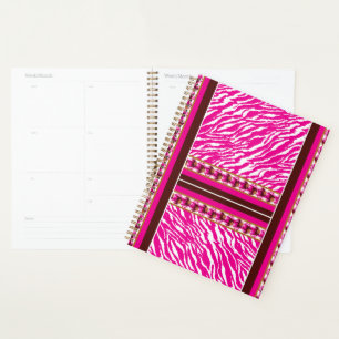 Pink Floral Planner Fully Custom & Personalized