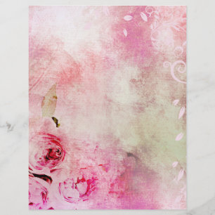 Pink Floral Roses 