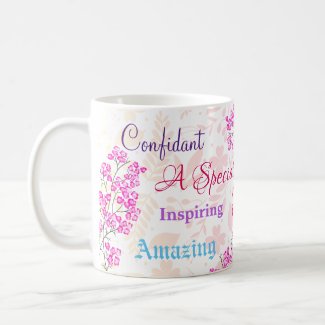 Pink Floral Special Sister Thoughtful Heartfelt
