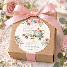 Pink Floral Tea with the Mom-to-be Baby Shower