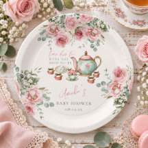 Pink Floral Tea with the Mom-to-be Baby Shower