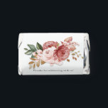 Pink Floral Watercolor Botanical Wedding Thank You Hershey's Miniatures<br><div class="desc">Floral Watercolor Tan Pink Botanical Wedding Hershey's Miniatures. For further customization, please click the "Customize Further" link and use our design tool to modify this template. TIP: Check out the other birthday items in this collection below. We've grouped items in this collection to make your shopping for your birthday as...</div>