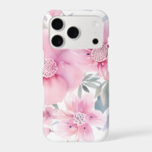 Pink Floral Watercolor