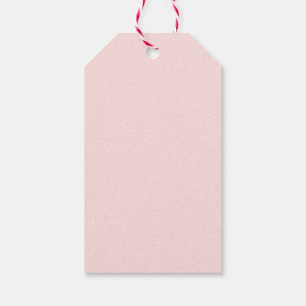 Pink Floral Watercolor Wedding Thank You Gift Gift Tags