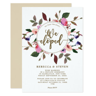 tied the knot invitations