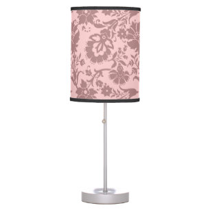 Pink Floral Women's Lamp