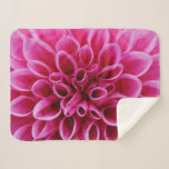 Pink Flower Baby Blanket Small