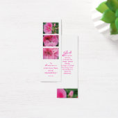 Pink Flower Bookmark Gift (Desk)