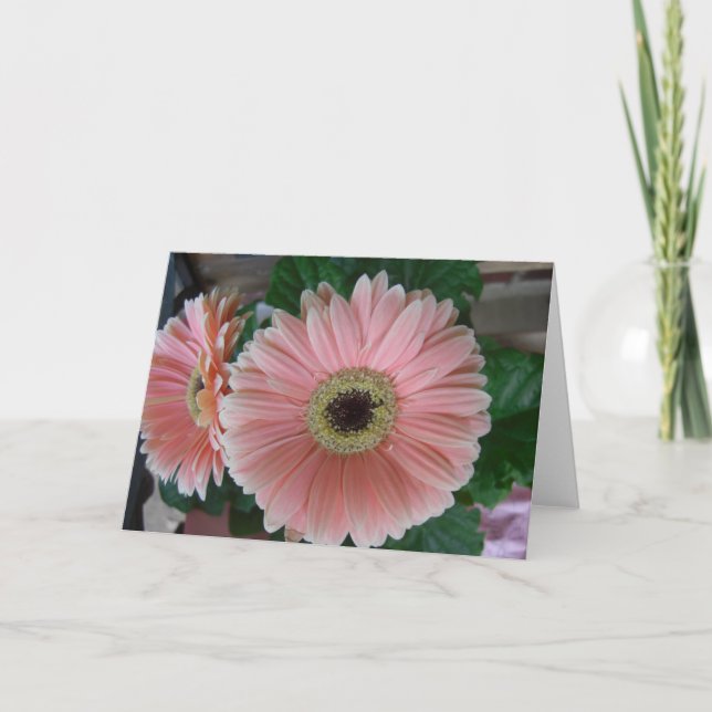 PINK FLOWER CARD (Front)