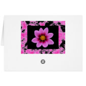 Pink Flower Cards (Back Horizontal)