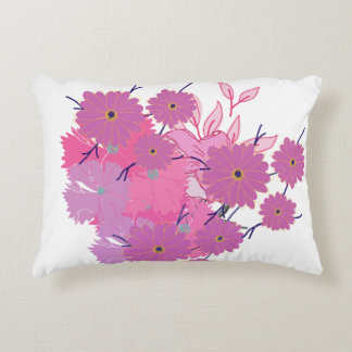 Pink Flower Couch Pillow