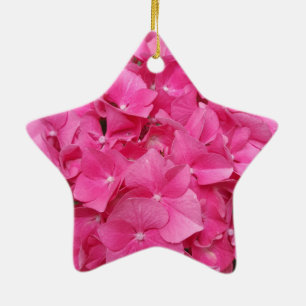 Pink Flower Floral Photography Nature Ceramic Ornament