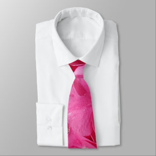 Pink Flower Floral Photography Nature Neck Tie