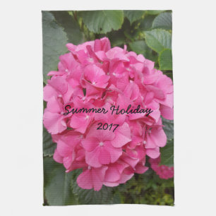 Pink Flower Floral Photography Nature Towel