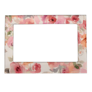 pink flower frame