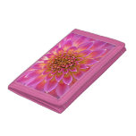 Pink Flower Girl Wallet at Zazzle