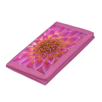 Pink Flower Girl Wallet by Click_Buy at Zazzle