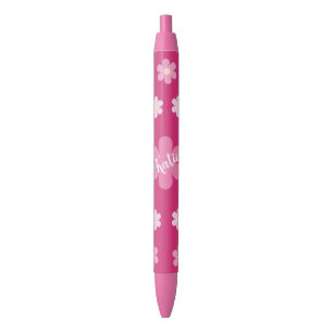 Pink Flower Glam- Pen