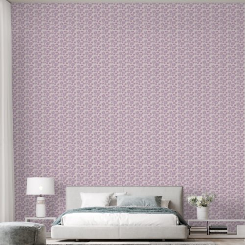 Pink Flower Head Accent  Wallpaper