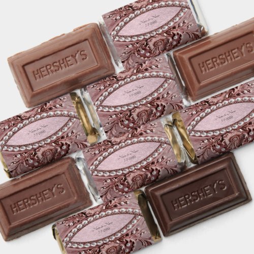 Pink Flower Hershey's Miniatures