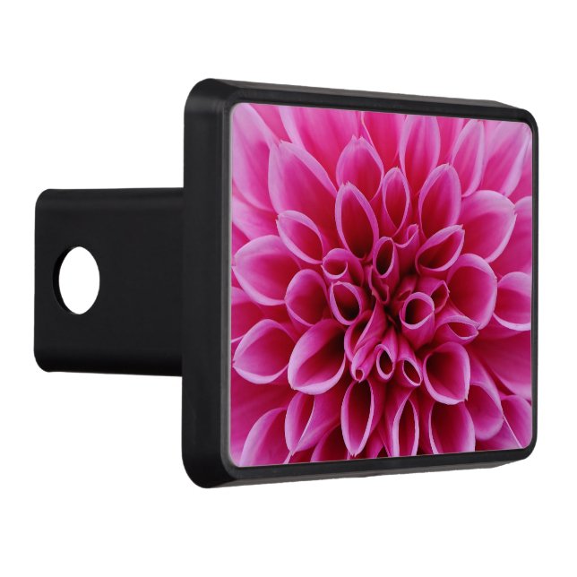 Pink Flower Hitch Cover 2" Receiver (Right)