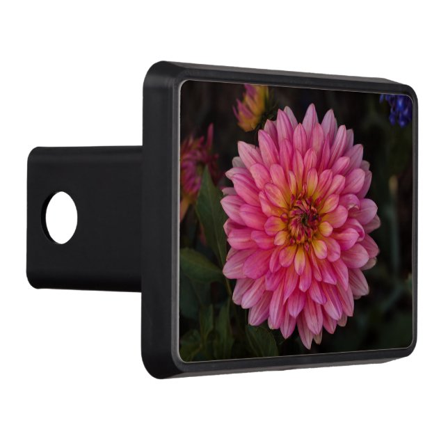 Pink Flower Hitch Cover 2" Receiver (Right)