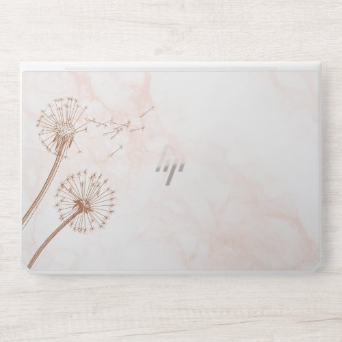 Pink Flower HP Elite Book HP Laptop Skin