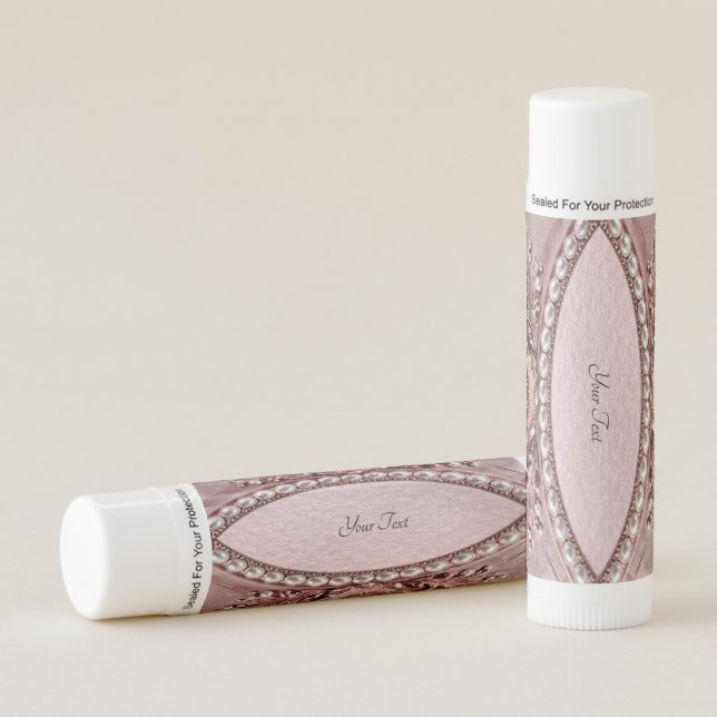 Pink Flower Lip Balm (Front)