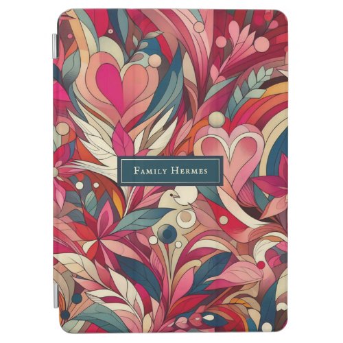 Pink Flower Morris art iPad Air Cover