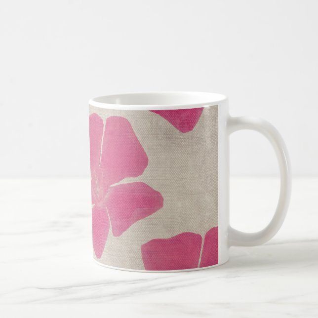 Pink Flower MugA pretty pin Coffee Mug (Right)