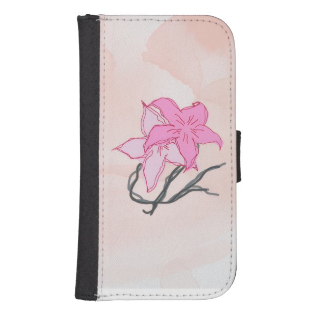 pink flower phone case (Front)
