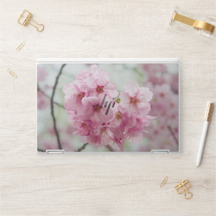 Pink Flower Photography, Japanese Cherry Blossoms HP Laptop Skin
