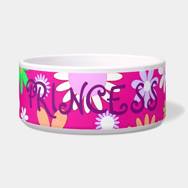 Pink Flower Power Bowl (Front)