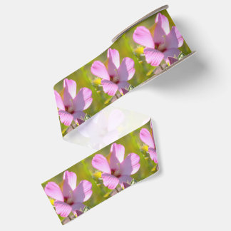 Pink Flower Ribbon