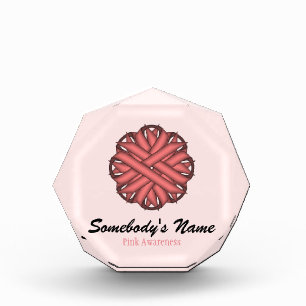 Pink Flower Ribbon by Kenneth Yoncich Award