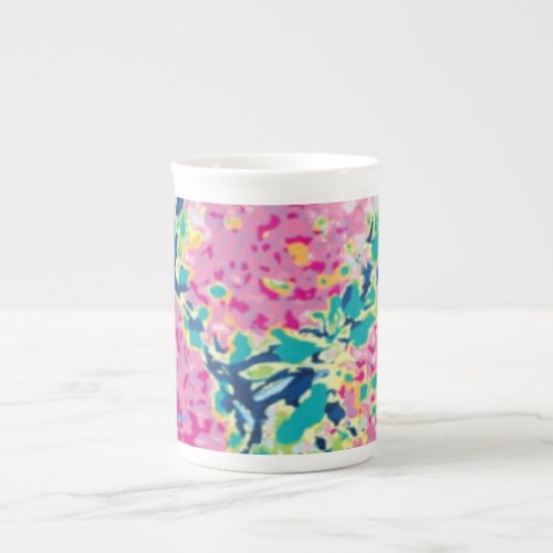 Pink Flower Specialty Mug