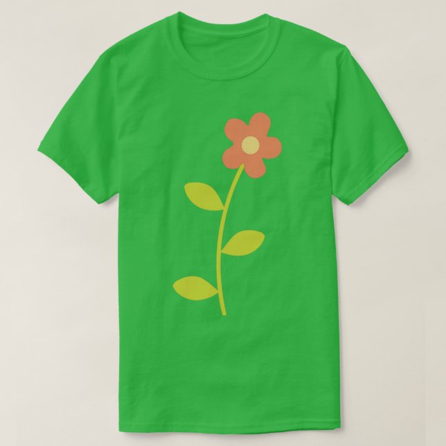 Pink Flower T-Shirt (Design Front)