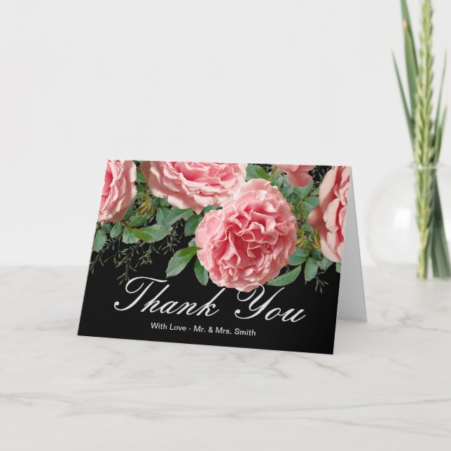 Pink Flower Thank You (Front)