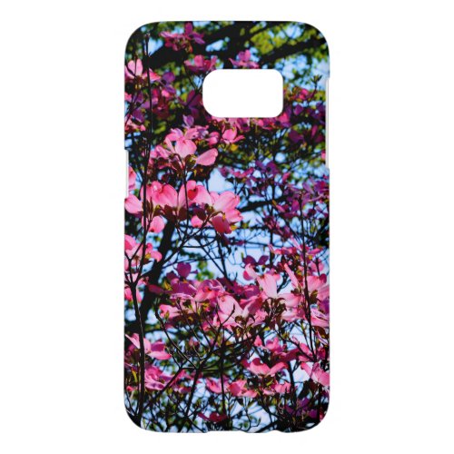 Pink flowering Dogwood tree Samsung Galaxy S7 Case