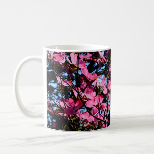 Pink flowering Dogwood tree Coffee Mug