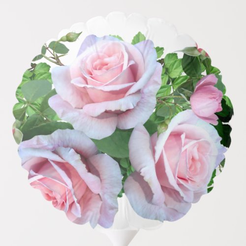 Pink Flowering Rose Balloon